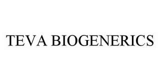 TEVA BIOGENERICS trademark