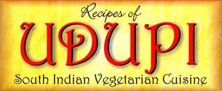 RECIPES OF UDUPI SOUTH INDIAN VEGETARIAN CUISINE trademark