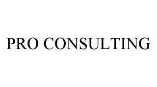 PRO CONSULTING trademark