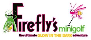 FIREFLY'S MINIGOLF THE ULTIMATE GLOW IN THE DARK ADVENTURE trademark