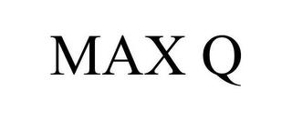 MAX Q trademark