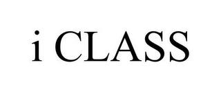 I CLASS trademark