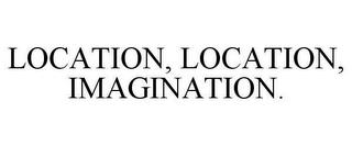 LOCATION, LOCATION, IMAGINATION. trademark