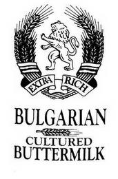 EXTRA RICH BULGARIAN CULTURED BUTTERMILK trademark