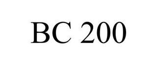 BC 200 trademark