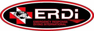 ERDI EMERGENCY RESPONSE DIVING INTERNATIONAL trademark