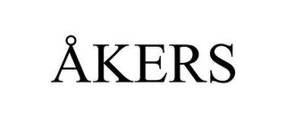 ÅKERS trademark