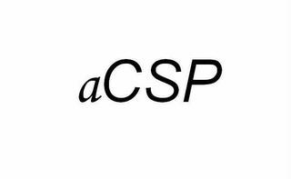 ACSP trademark