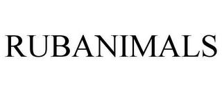 RUBANIMALS trademark