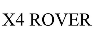 X4 ROVER trademark