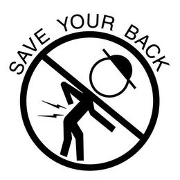 SAVE YOUR BACK trademark