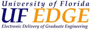 UF EDGE UNIVERSITY OF FLORIDA ELECTRONIC DELIVERY OF GRADUATE ENGINEERING trademark