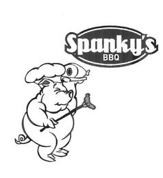 SPANKY'S BBQ trademark