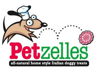 PETZELLES ALL-NATURAL HOME STYLE ITALIAN DOGGY TREATS trademark