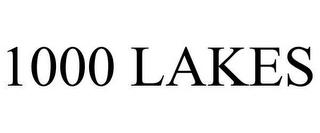 1000 LAKES trademark