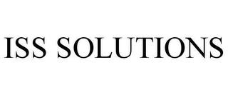 ISS SOLUTIONS trademark