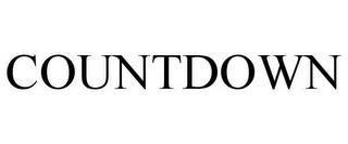 COUNTDOWN trademark