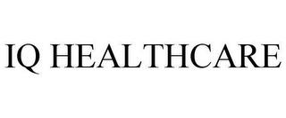 IQ HEALTHCARE trademark