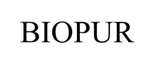 BIOPUR trademark