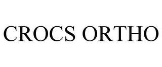 CROCS ORTHO trademark