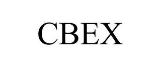 CBEX trademark