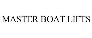 MASTER BOAT LIFTS trademark