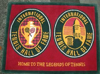 INTERNATIONAL TENNIS HALL OF FAME INTERNATIONAL TENNIS HALL OF FAME HOME TO THE LEGENDS OF TENNIS trademark