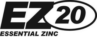 EZ20 ESSENTIAL ZINC trademark