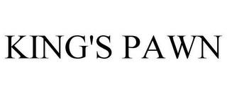 KING'S PAWN trademark