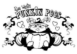 REE WEST'S PUNKIN POOS trademark