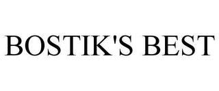 BOSTIK'S BEST trademark