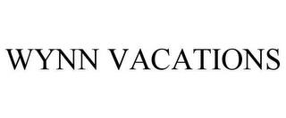 WYNN VACATIONS trademark