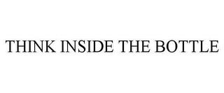 THINK INSIDE THE BOTTLE trademark