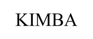 KIMBA trademark