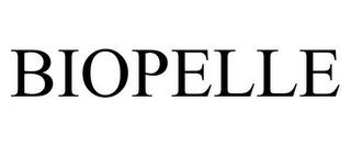 BIOPELLE trademark