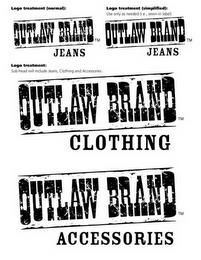 OUTLAW BRAND JEANS OUTLAW BRAND CLOTHING OUTLAW BRAND ACCESSORIES trademark