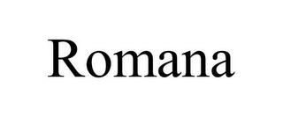 ROMANA trademark