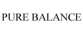 PURE BALANCE trademark