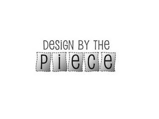 DESIGN BY THE PIECE trademark