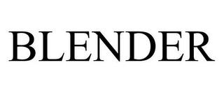 BLENDER trademark