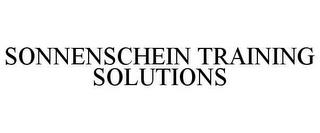 SONNENSCHEIN TRAINING SOLUTIONS trademark