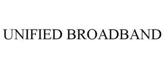 UNIFIED BROADBAND trademark