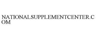 NATIONALSUPPLEMENTCENTER.COM trademark