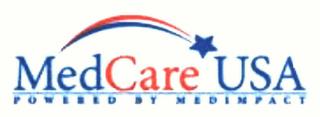 MEDCARE USA POWERED BY MEDIMPACT trademark