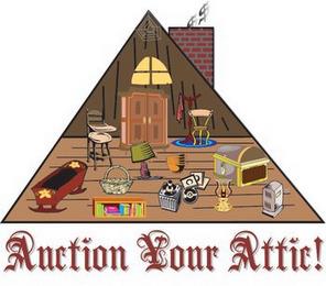 AUCTION YOUR ATTIC! THE NO HASSLE WAY TO EBAY trademark