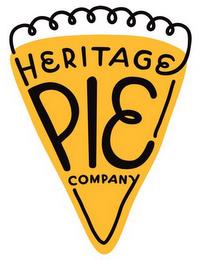 HERITAGE PIE COMPANY trademark