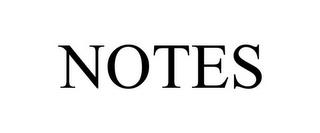 NOTES trademark