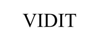 VIDIT trademark