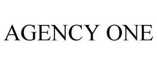 AGENCY ONE trademark