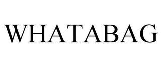 WHATABAG trademark